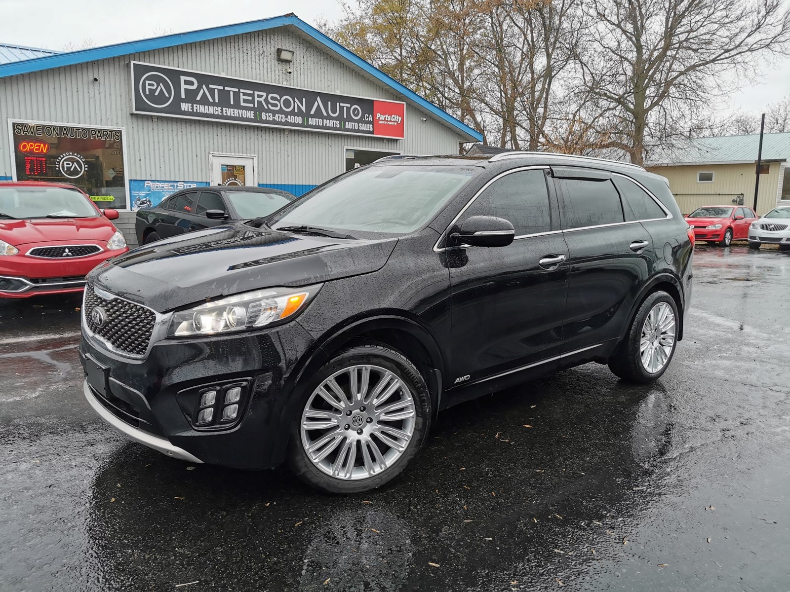 Photo of 2016 KIA Sorento SX AWD for sale at Patterson Auto Sales in Madoc, ON