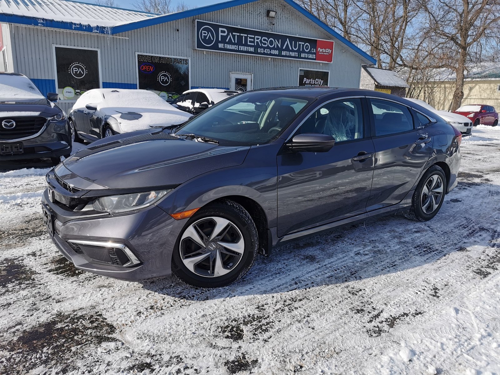 Photo of 2019 Honda Civic LX 2.0L for sale at Patterson Auto Sales in Madoc, ON