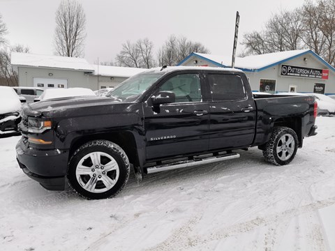 Photo of 2018 Chevrolet Silverado 1500 Custom 4X4 for sale at Patterson Auto Sales in Madoc, ON