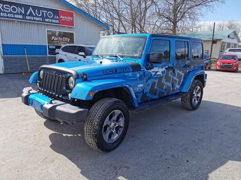 Photo of 2016 Jeep Wrangler Unlimited Sahara for sale at Patterson Auto Sales in Madoc, ON