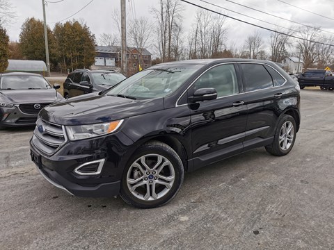 Photo of 2018 Ford Edge Titanium FWD for sale at Patterson Auto Sales in Madoc, ON