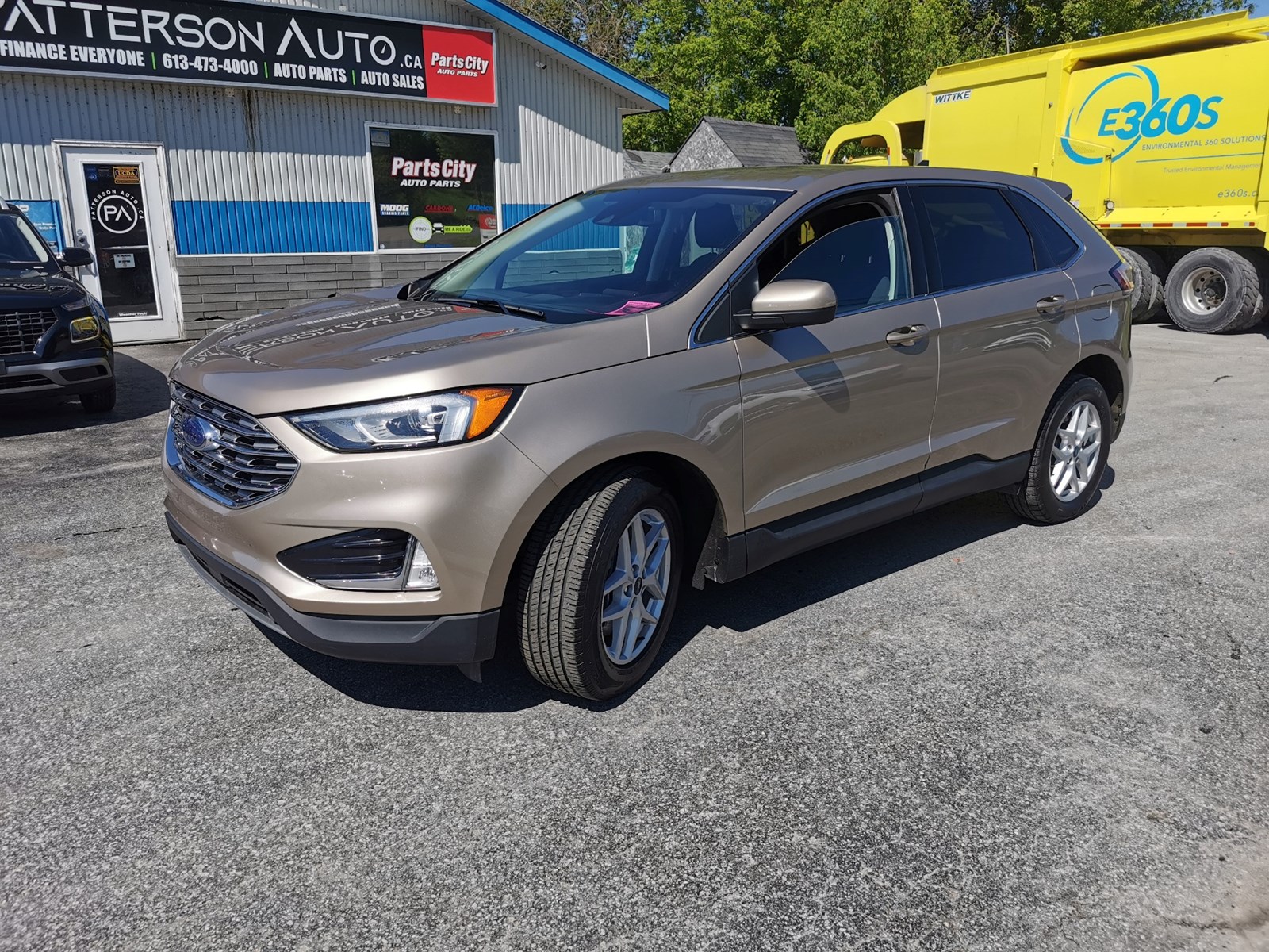 Photo of 2021 Ford Edge SEL AWD for sale at Patterson Auto Sales in Madoc, ON