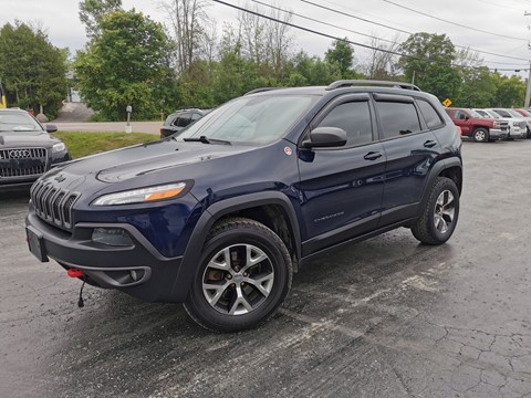 Photo of 2016 Jeep Cherokee Trailhawk   for sale at Patterson Auto Sales in Madoc, ON