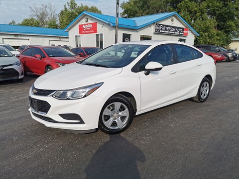 Photo of 2018 Chevrolet Cruze LS  for sale at Patterson Auto Sales in Madoc, ON