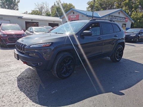 Photo of 2017 Jeep Cherokee Trailhawk   for sale at Patterson Auto Sales in Madoc, ON
