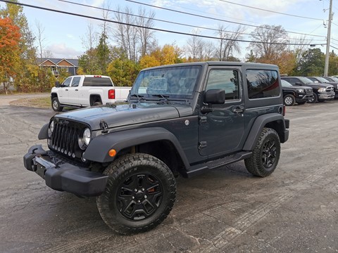 Photo of 2017 Jeep Wrangler Sport  for sale at Patterson Auto Sales in Madoc, ON