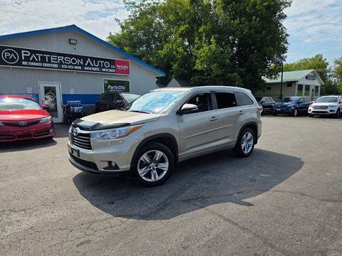 Photo of 2015 Toyota Highlander Limited V6 for sale at Patterson Auto Sales in Madoc, ON