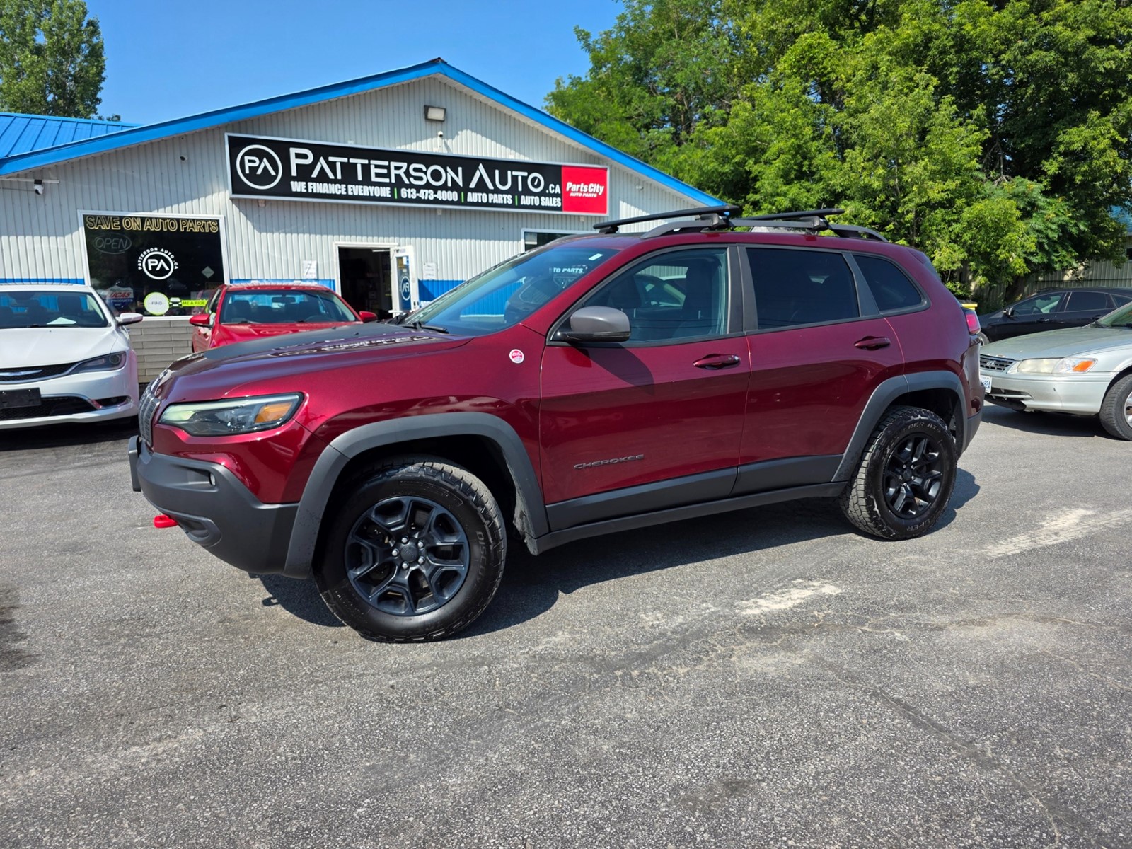 Photo of 2019 Jeep Cherokee Trailhawk   for sale at Patterson Auto Sales in Madoc, ON