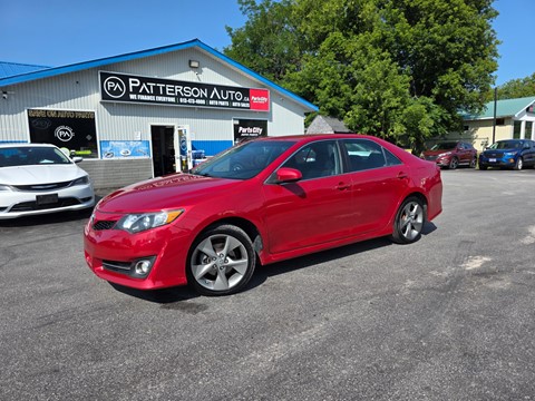 Photo of 2014 Toyota Camry SE  for sale at Patterson Auto Sales in Madoc, ON