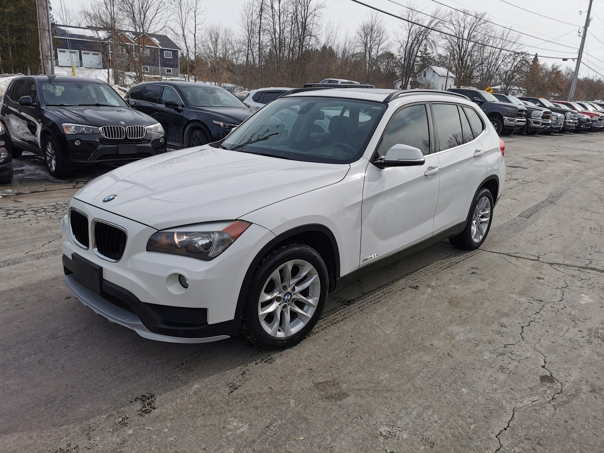 Alpine White 2015 BMW X1 xDrive28i AWD SUV / Crossover All-Wheel Drive 8-Speed Automatic