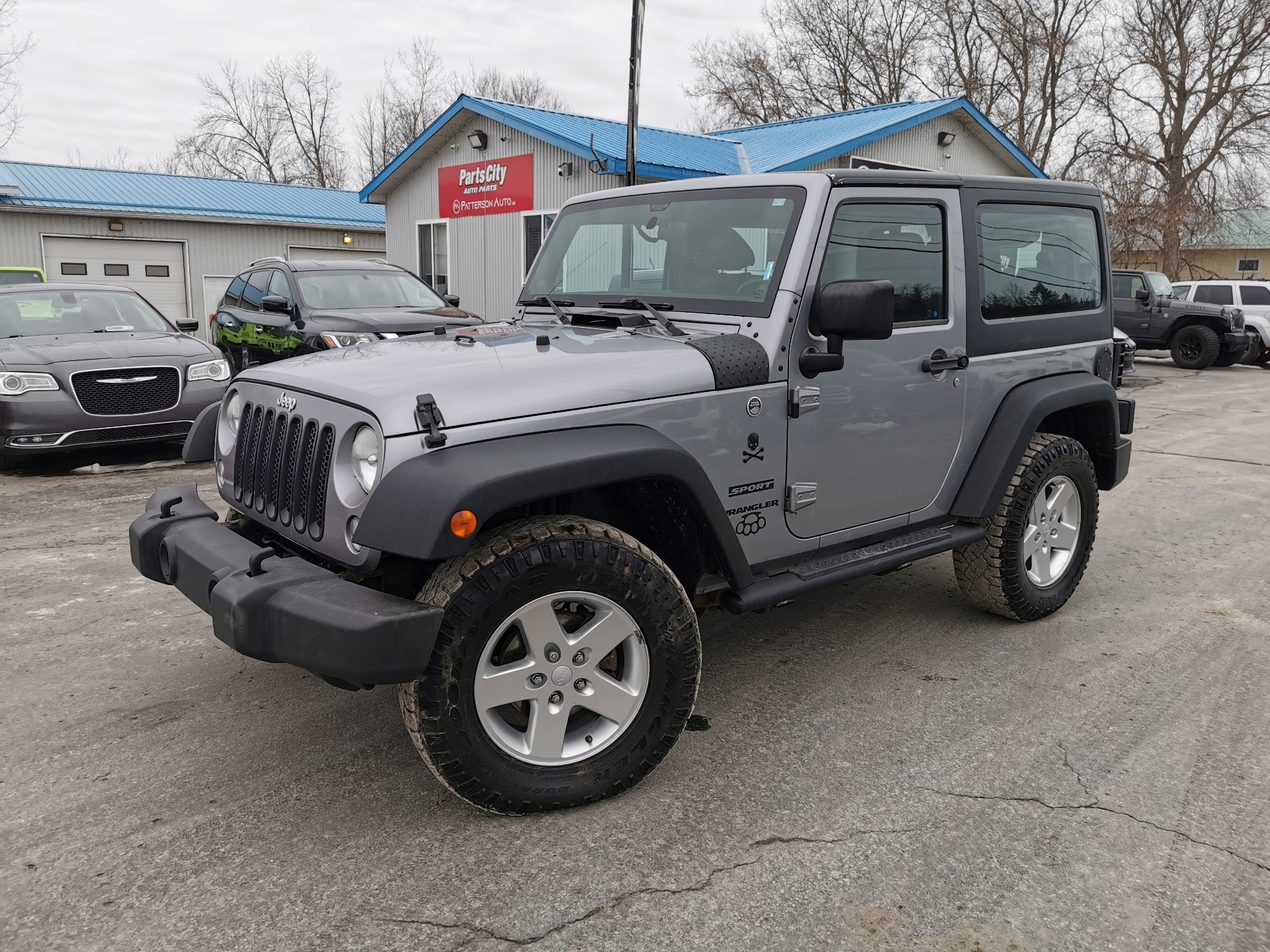 Granite Crystal Met CC 2014 Jeep Wrangler SUV / Crossover Four-Wheel Drive 5-Speed Automatic