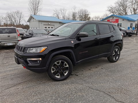 Photo of 2018 Jeep Compass Trailhawk   for sale at Patterson Auto Sales in Madoc, ON
