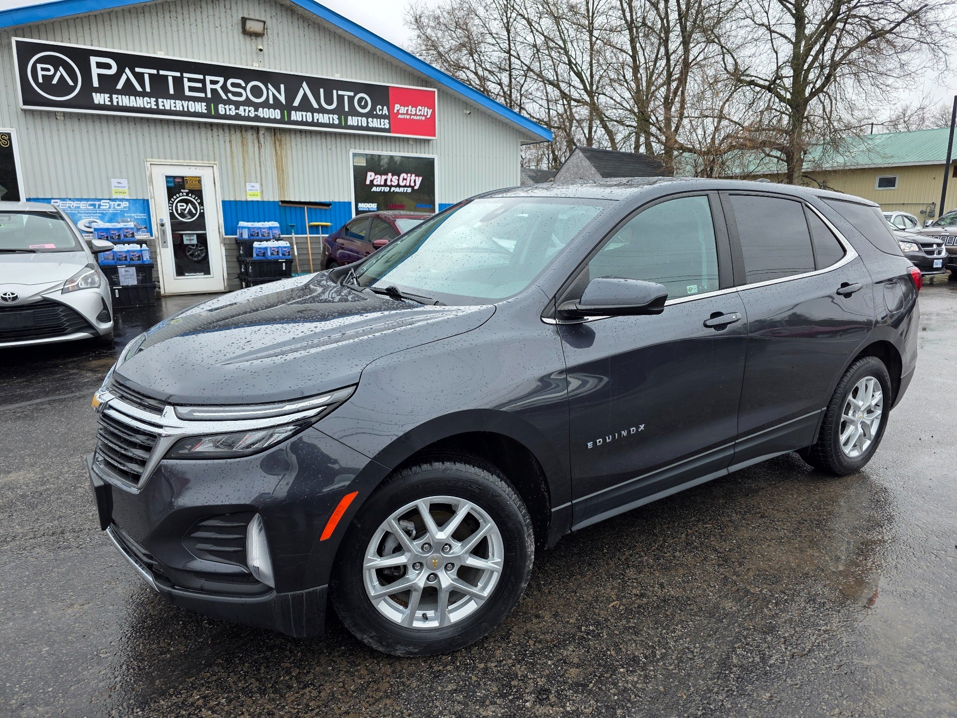 Iron Gray Metallic 2022 Chevrolet Equinox LT AWD with 1LT SUV / Crossover Four-Wheel Drive 6-Speed Automatic