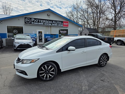 Photo of 2014 Honda Civic Touring  for sale at Patterson Auto Sales in Madoc, ON