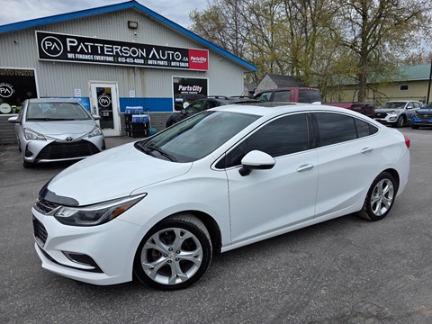 Photo of 2017 Chevrolet Cruze Premier   for sale at Patterson Auto Sales in Madoc, ON