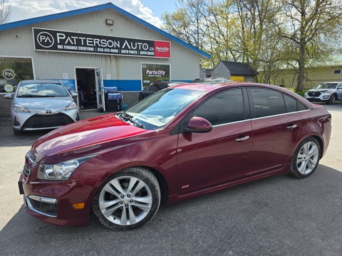 Photo of 2016 Chevrolet Cruze Limited LTZ RS for sale at Patterson Auto Sales in Madoc, ON