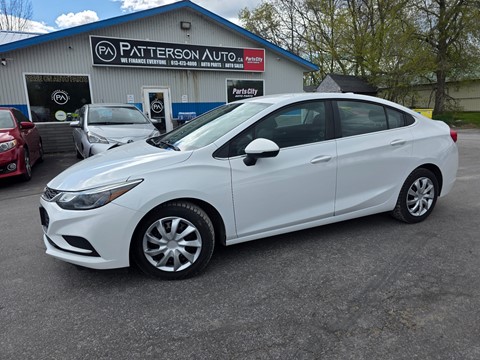 Photo of 2018 Chevrolet Cruze LT  for sale at Patterson Auto Sales in Madoc, ON