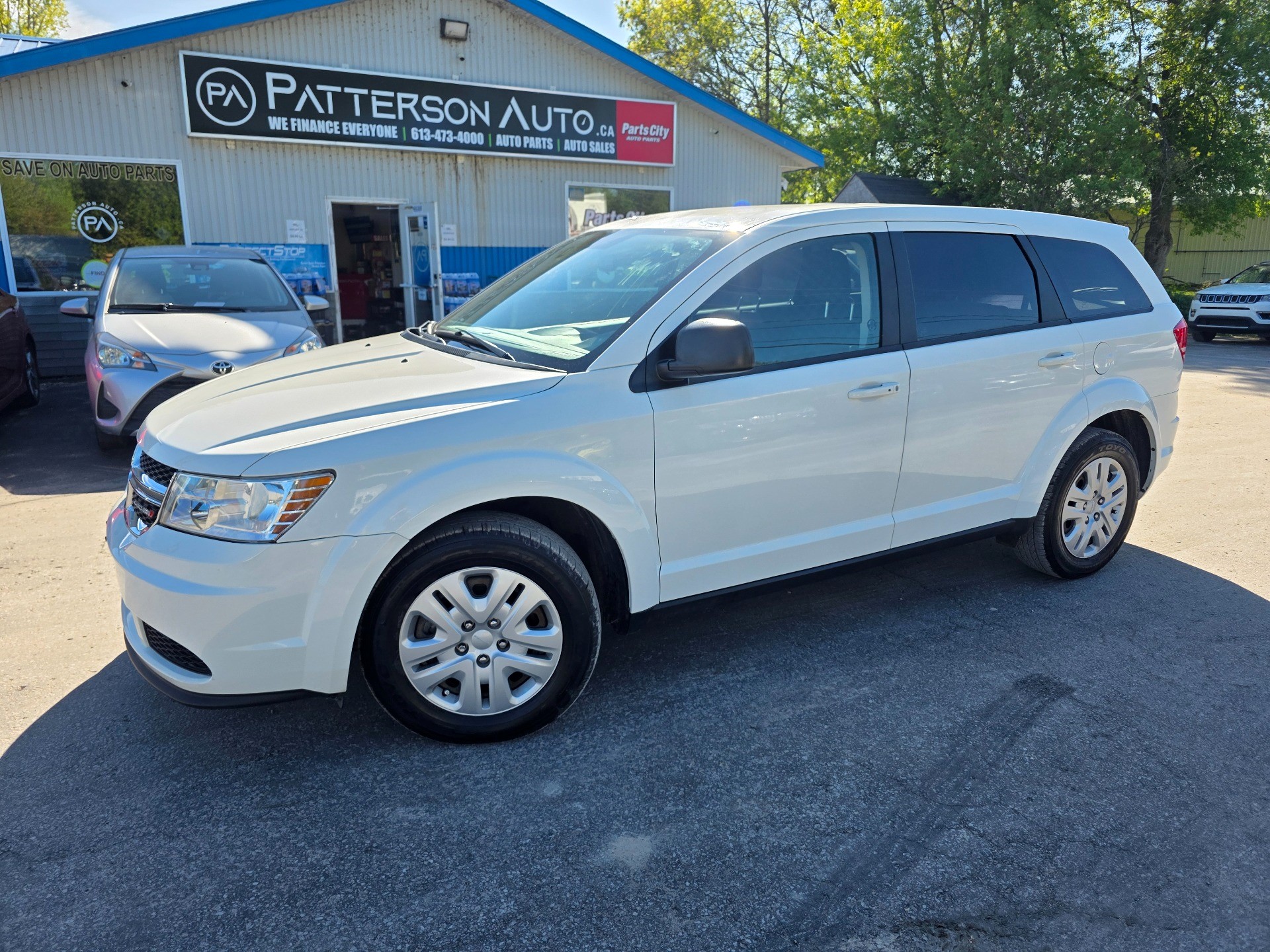 White 2016 Dodge Journey SUV / Crossover Front-Wheel Drive 4-Speed Automatic