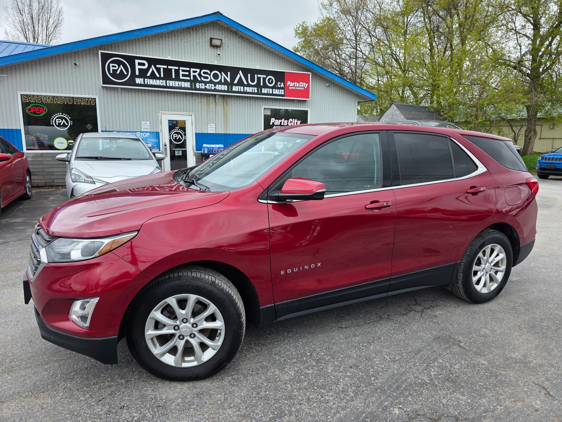 Cajun Red Tintcoat 2018 Chevrolet Equinox 1.5T LT AWD SUV / Crossover Four-Wheel Drive 6-Speed Automatic