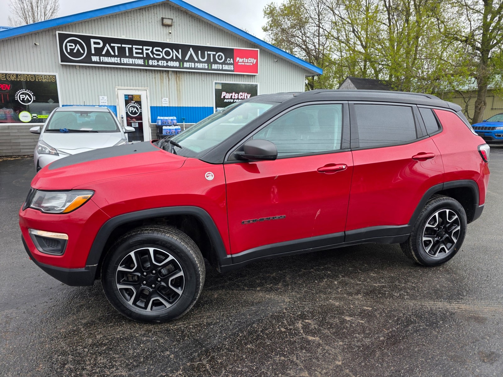 Photo of 2021 Jeep Compass Trailhawk   for sale at Patterson Auto Sales in Madoc, ON