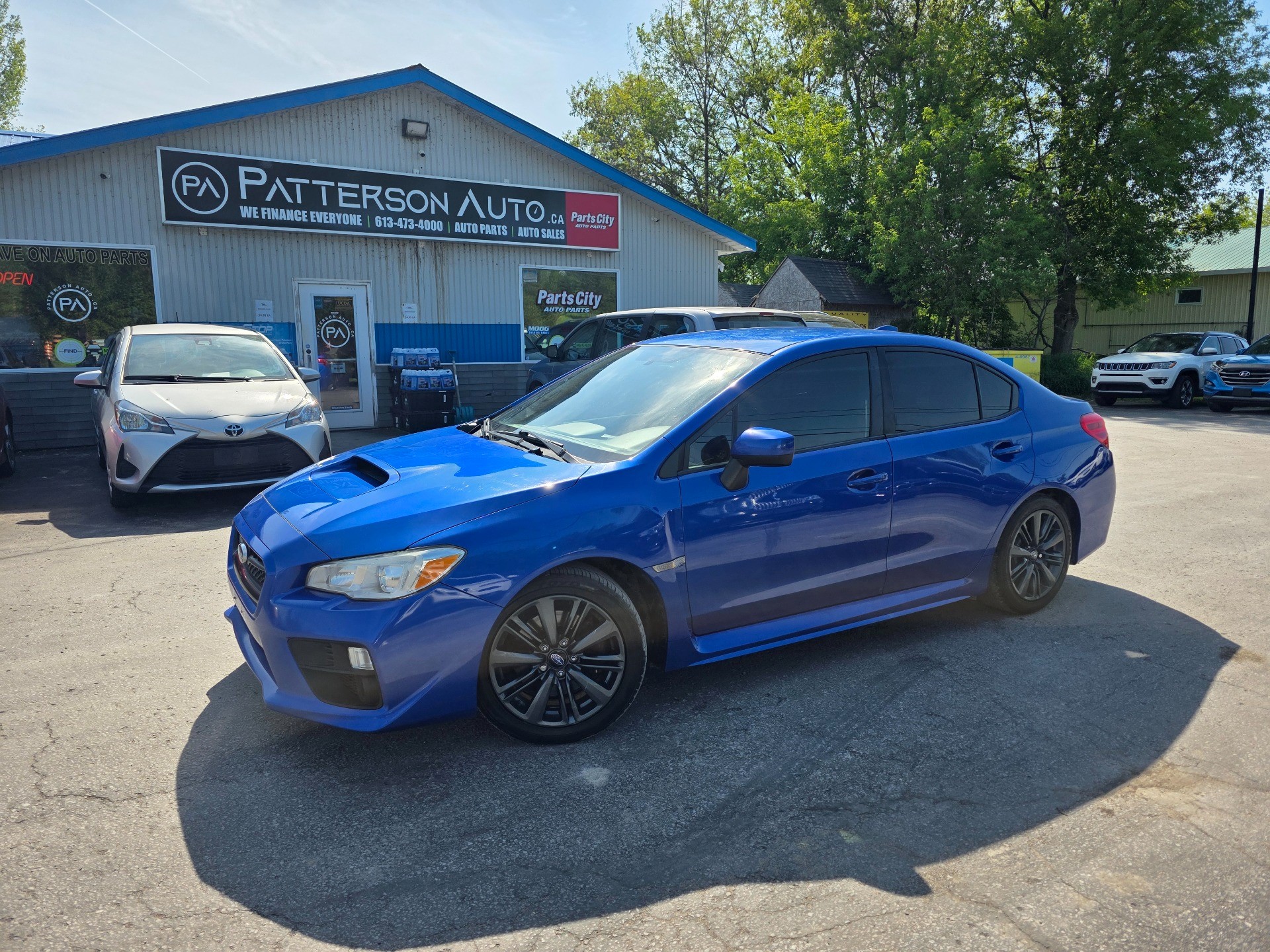 WR Blue Pearl 2017 Subaru WRX Sedan All-Wheel Drive Continuously Variable Transmission