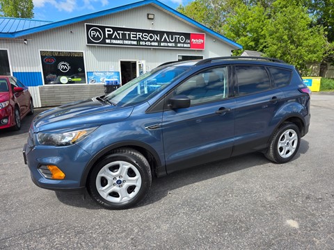 Photo of 2018 Ford Escape S FWD for sale at Patterson Auto Sales in Madoc, ON