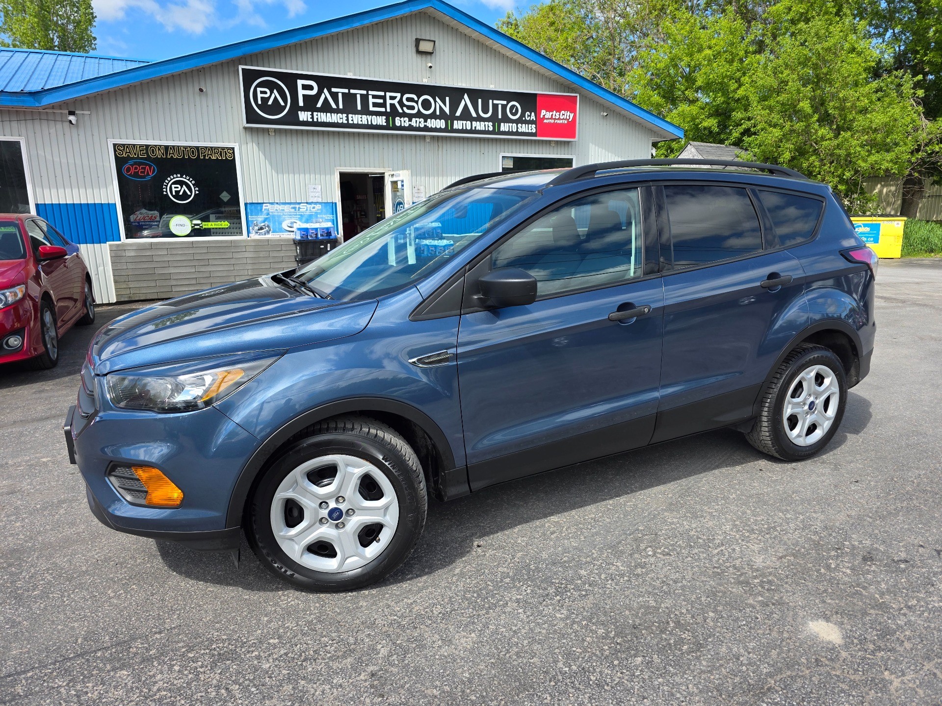 Ingot Silver Metallic 2018 Ford Escape S FWD SUV / Crossover Front-Wheel Drive 6-Speed Automatic