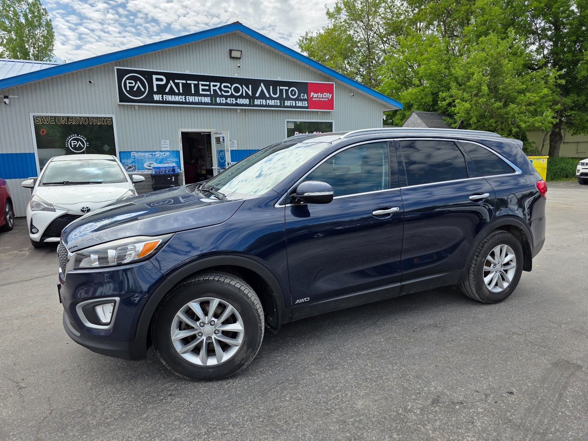 Blaze Blue 2017 Kia Sorento LX AWD SUV / Crossover All-Wheel Drive 6-Speed Automatic
