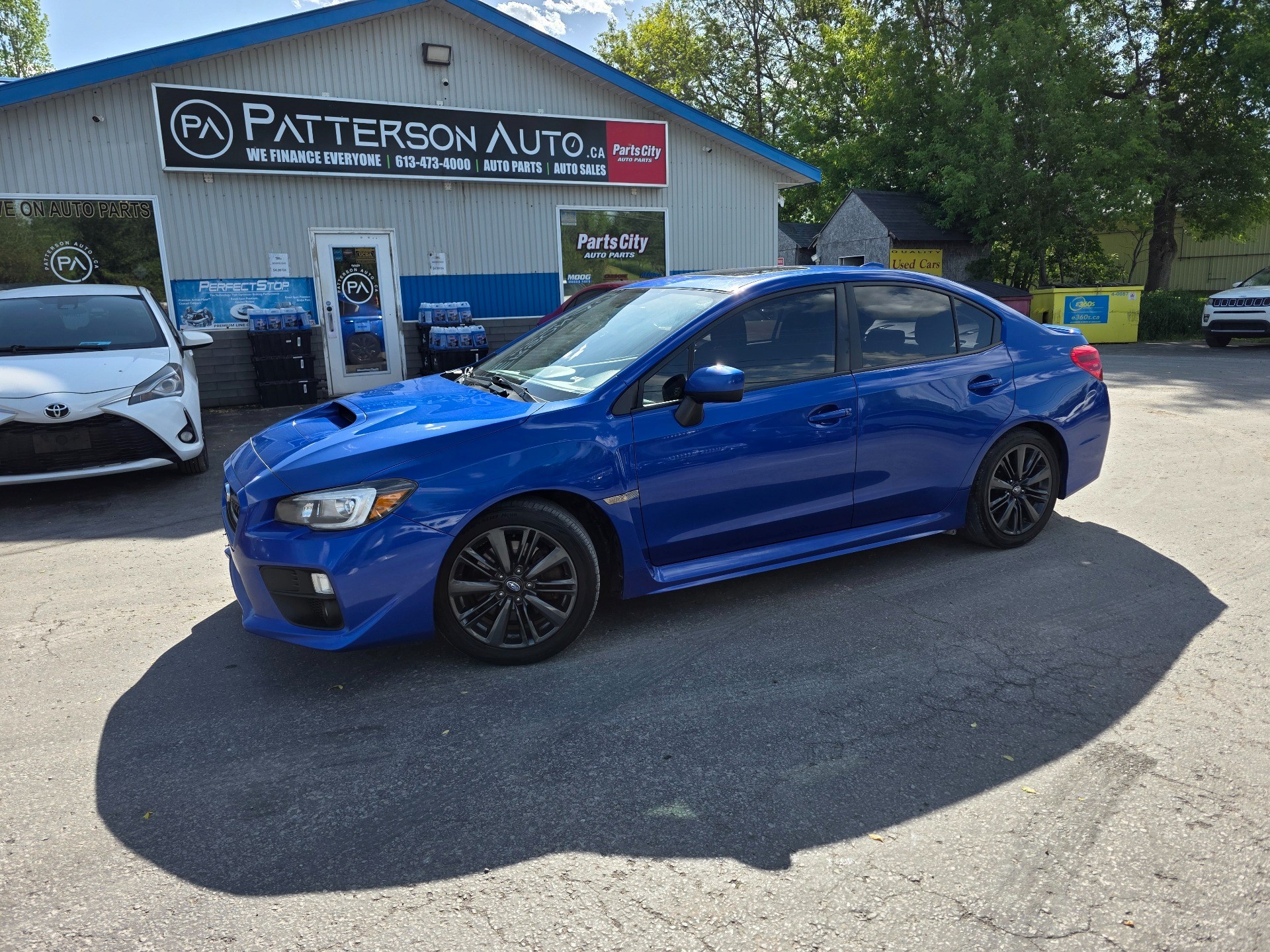 WR Blue Pearl 2015 Subaru WRX Premium Sedan All-Wheel Drive 6-Speed Manual