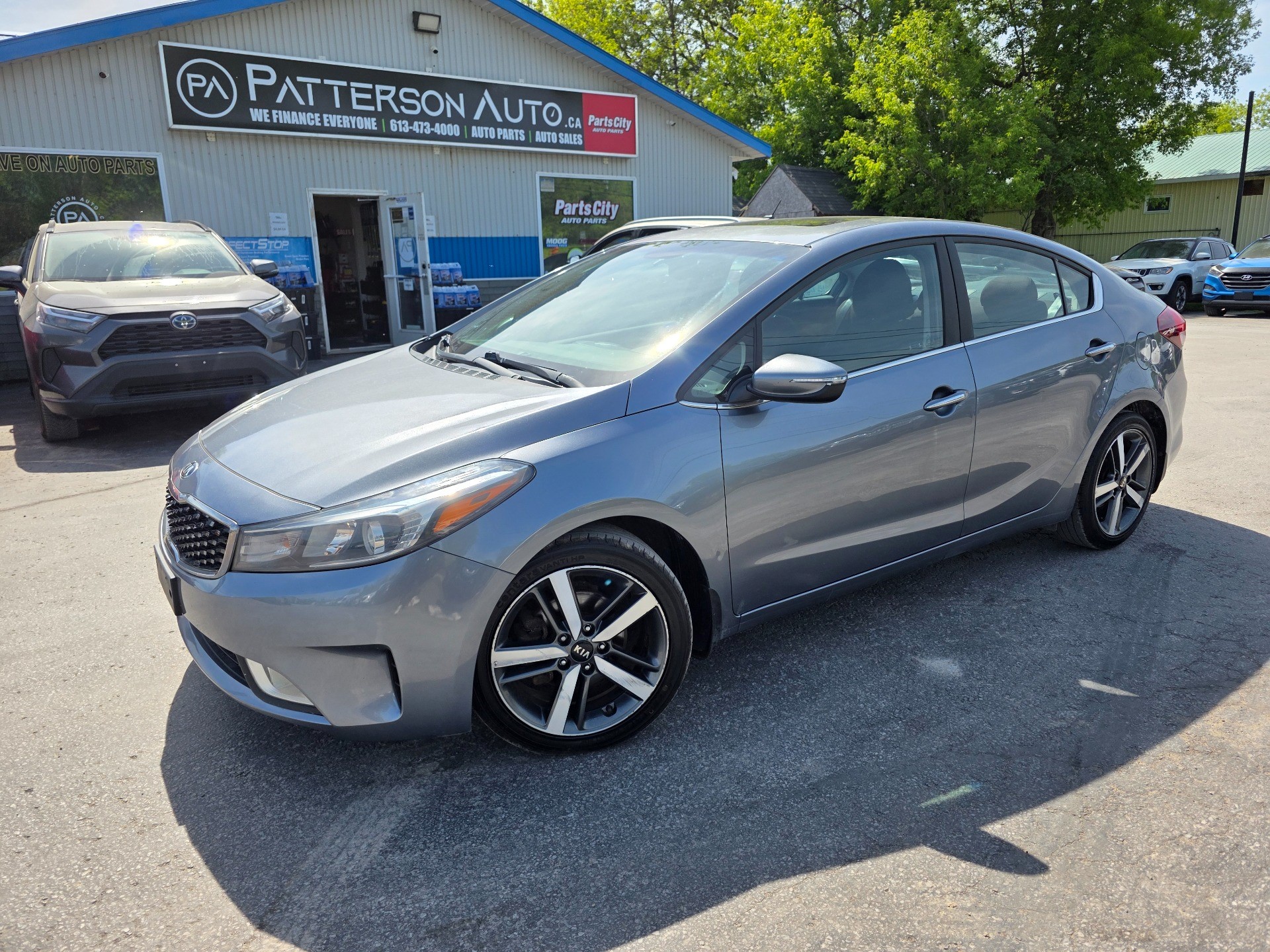 Phantom Gray 2017 Kia Forte EX Sedan Front-Wheel Drive 6-Speed Automatic