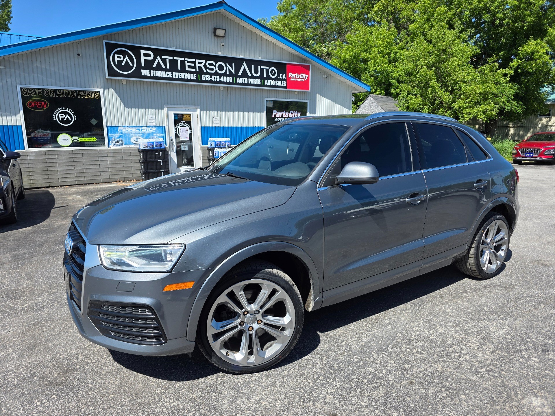 Cuvee Silver Metallic 2018 Audi Q3 SUV / Crossover All-Wheel Drive 6-Speed Automatic
