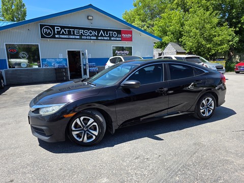 Photo of 2016 Honda Civic LX  for sale at Patterson Auto Sales in Madoc, ON