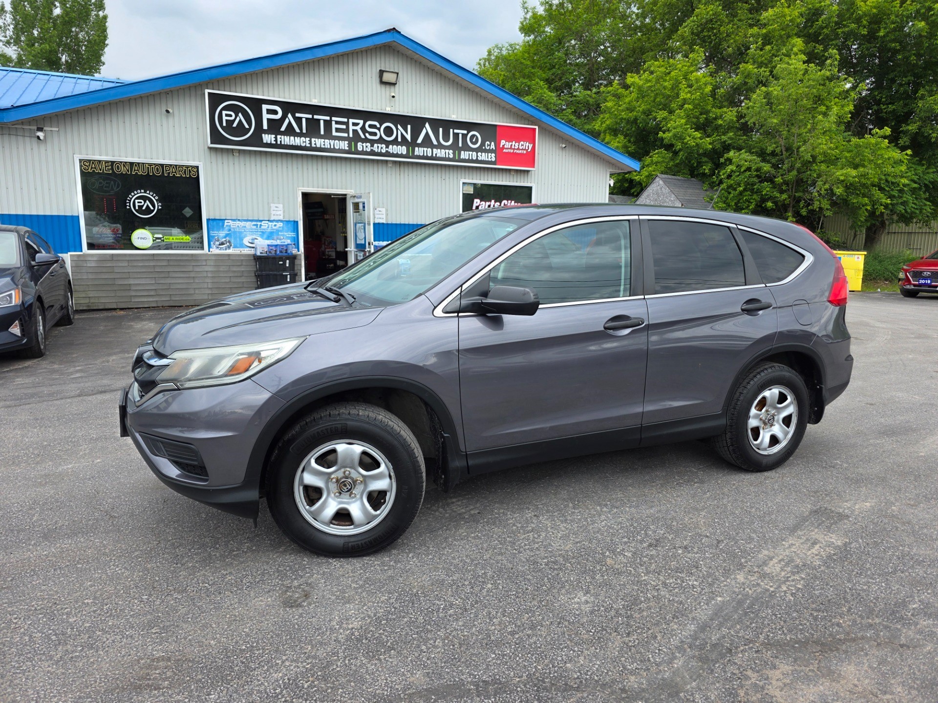 Gray (Modern Steel Metallic) 2016 Honda CR-V SUV / Crossover All-Wheel Drive Continuously Variable Transmission