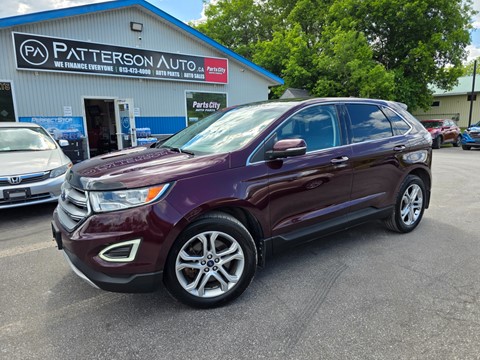 Photo of 2018 Ford Edge Titanium AWD for sale at Patterson Auto Sales in Madoc, ON