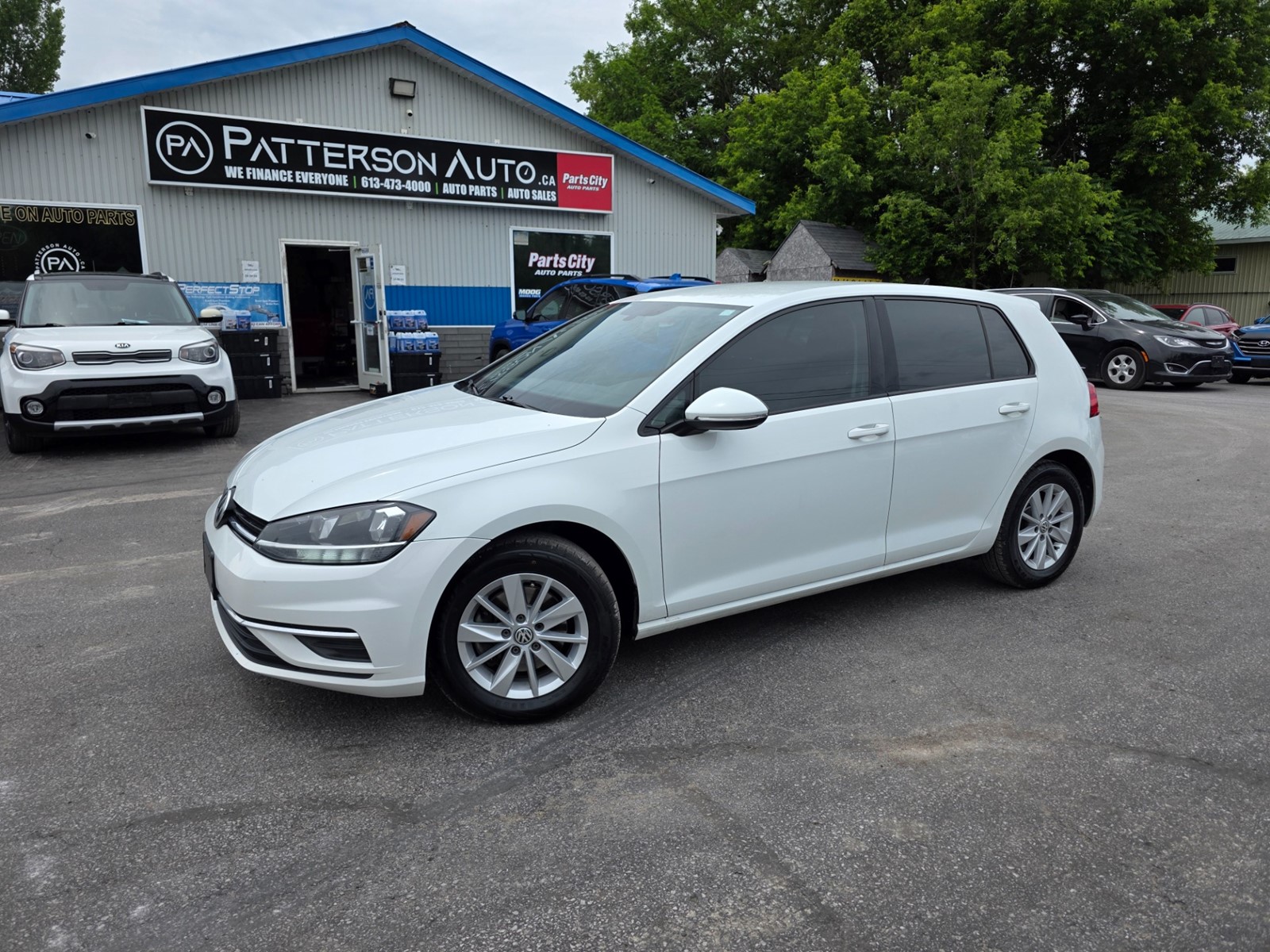 Photo of 2019 Volkswagen Golf S  for sale at Patterson Auto Sales in Madoc, ON