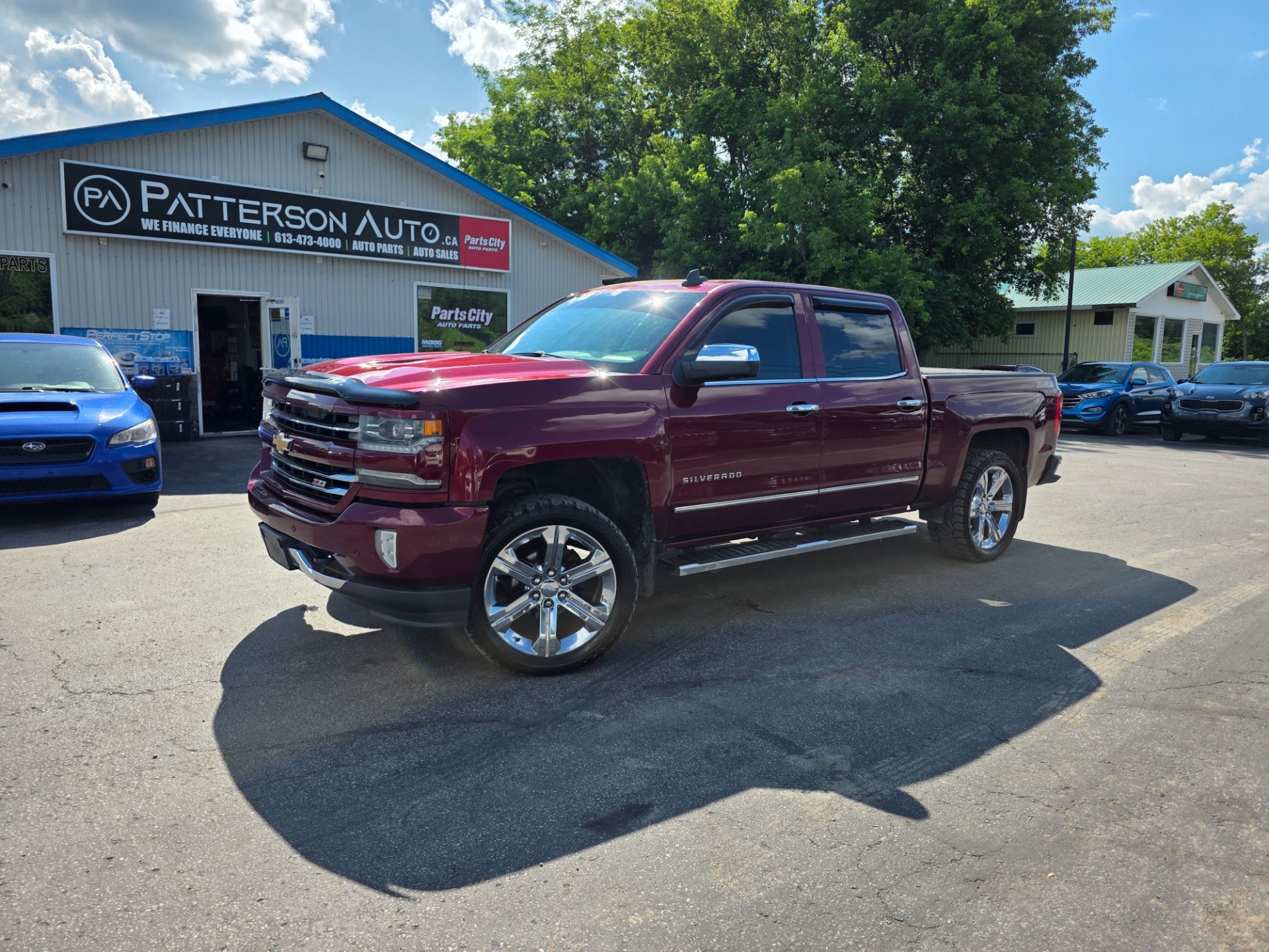 Red Hot 2016 Chevrolet Silverado 1500 Pickup Truck Four-Wheel Drive 6-Speed Automatic