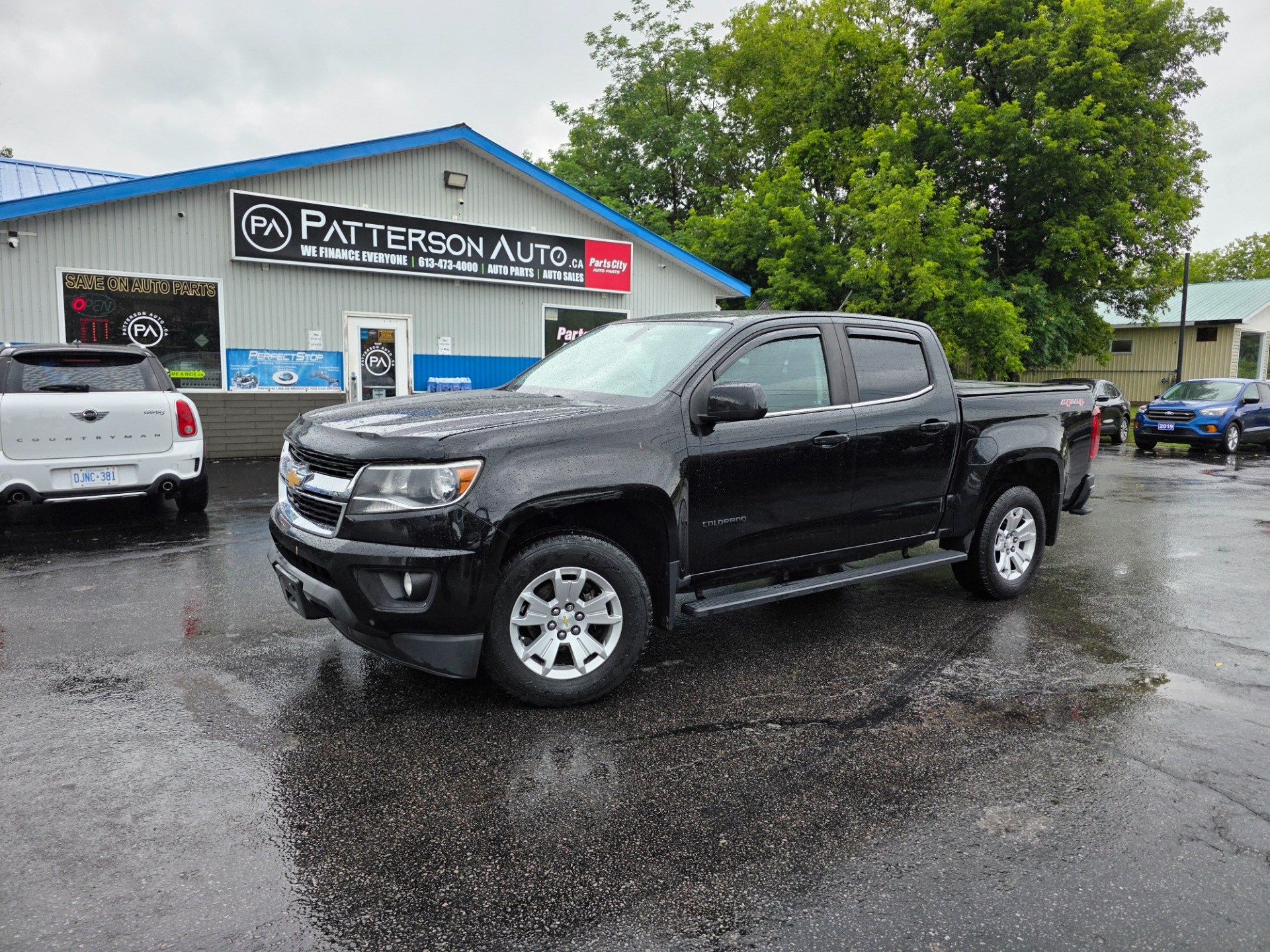 Black 2019 Chevrolet Colorado Pickup Truck Four-Wheel Drive 6-Speed Automatic
