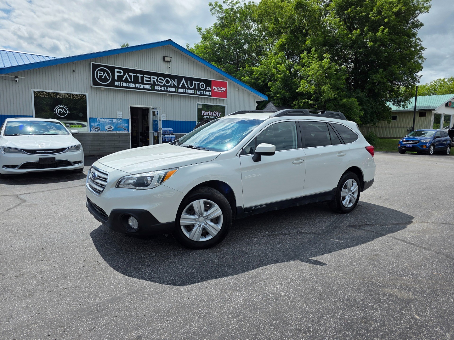 Crystal White Pearl 2017 Subaru Outback Wagon All-Wheel Drive 6-Speed Automatic
