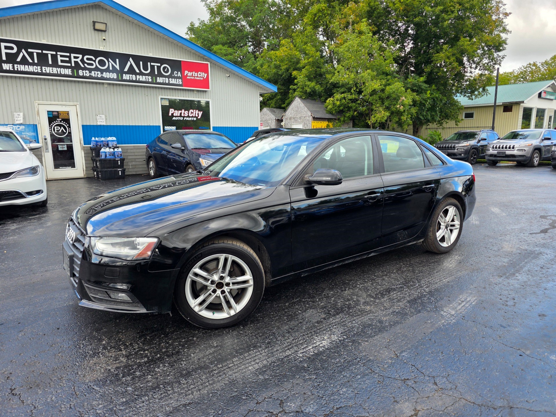Brilliant Black 2013 Audi A4 Sedan All-Wheel Drive 6-Speed Automatic