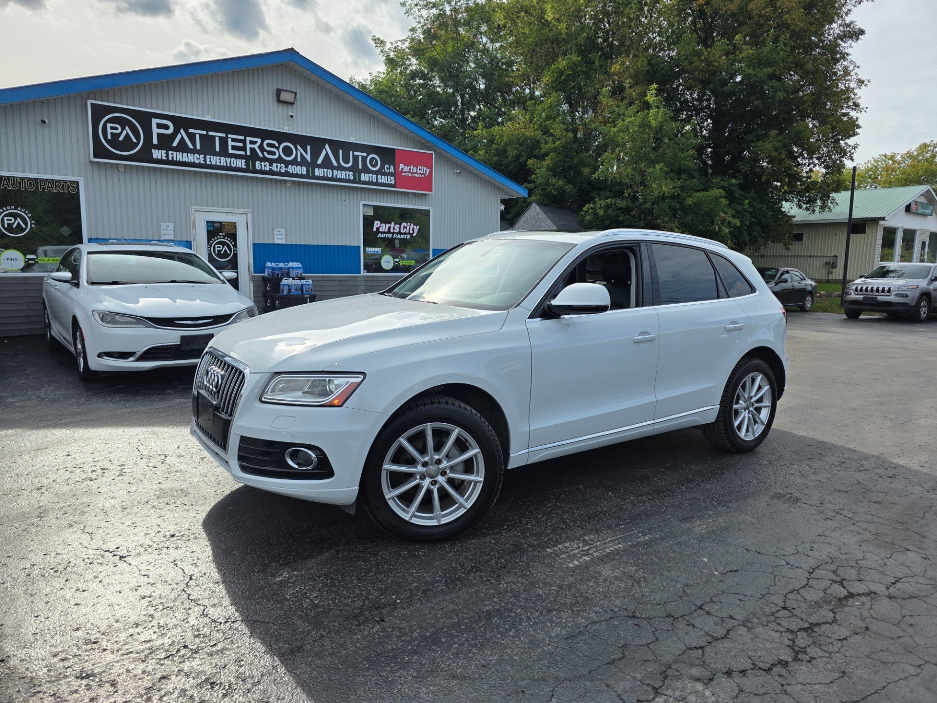 White 2017 Audi Q5 SUV / Crossover 8-Speed Automatic