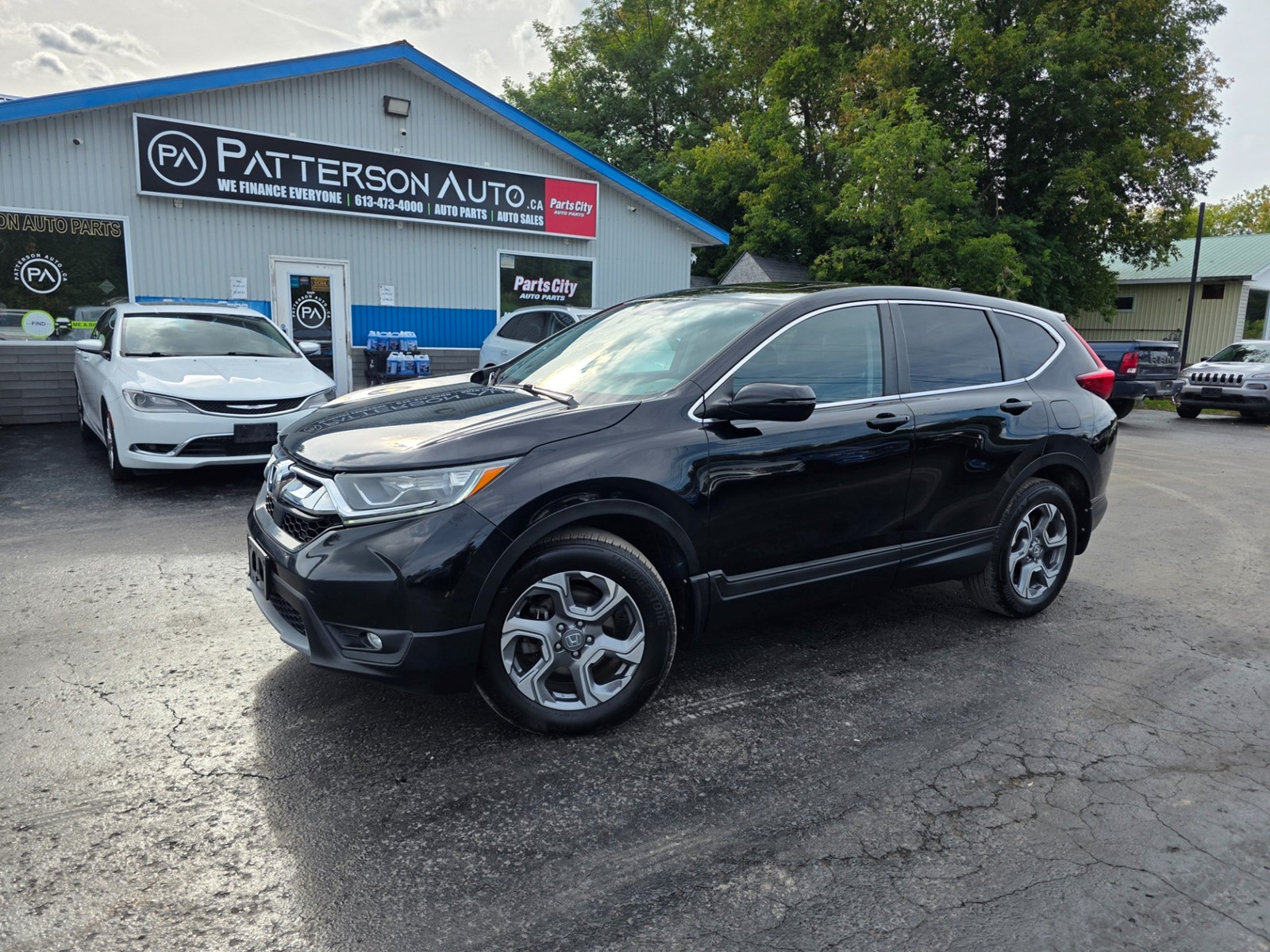 Photo of 2018 Honda CR-V EX AWD for sale at Patterson Auto Sales in Madoc, ON