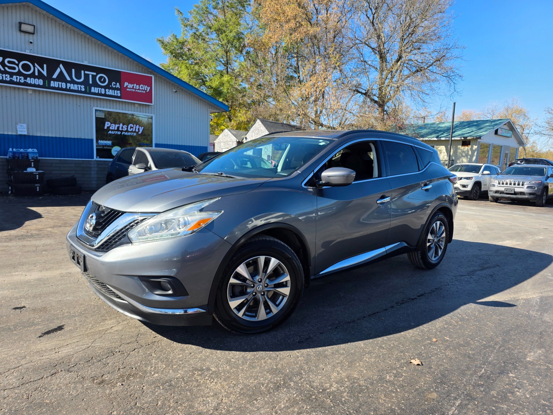 Brilliant Silver 2017 Nissan Murano SUV / Crossover All-Wheel Drive Continuously Variable Transmission