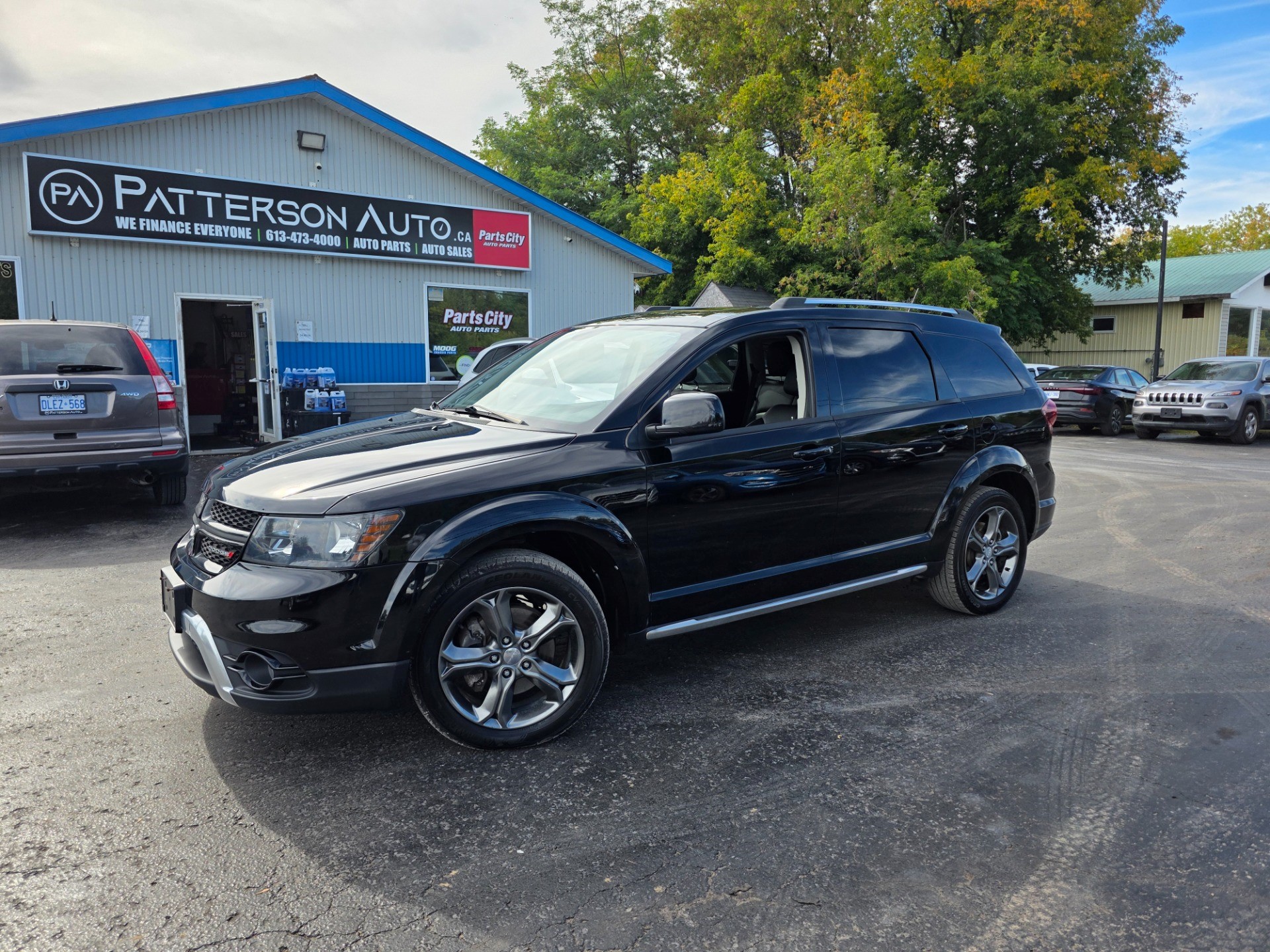 Black 2017 Dodge Journey SUV / Crossover All-Wheel Drive 6-Speed Automatic