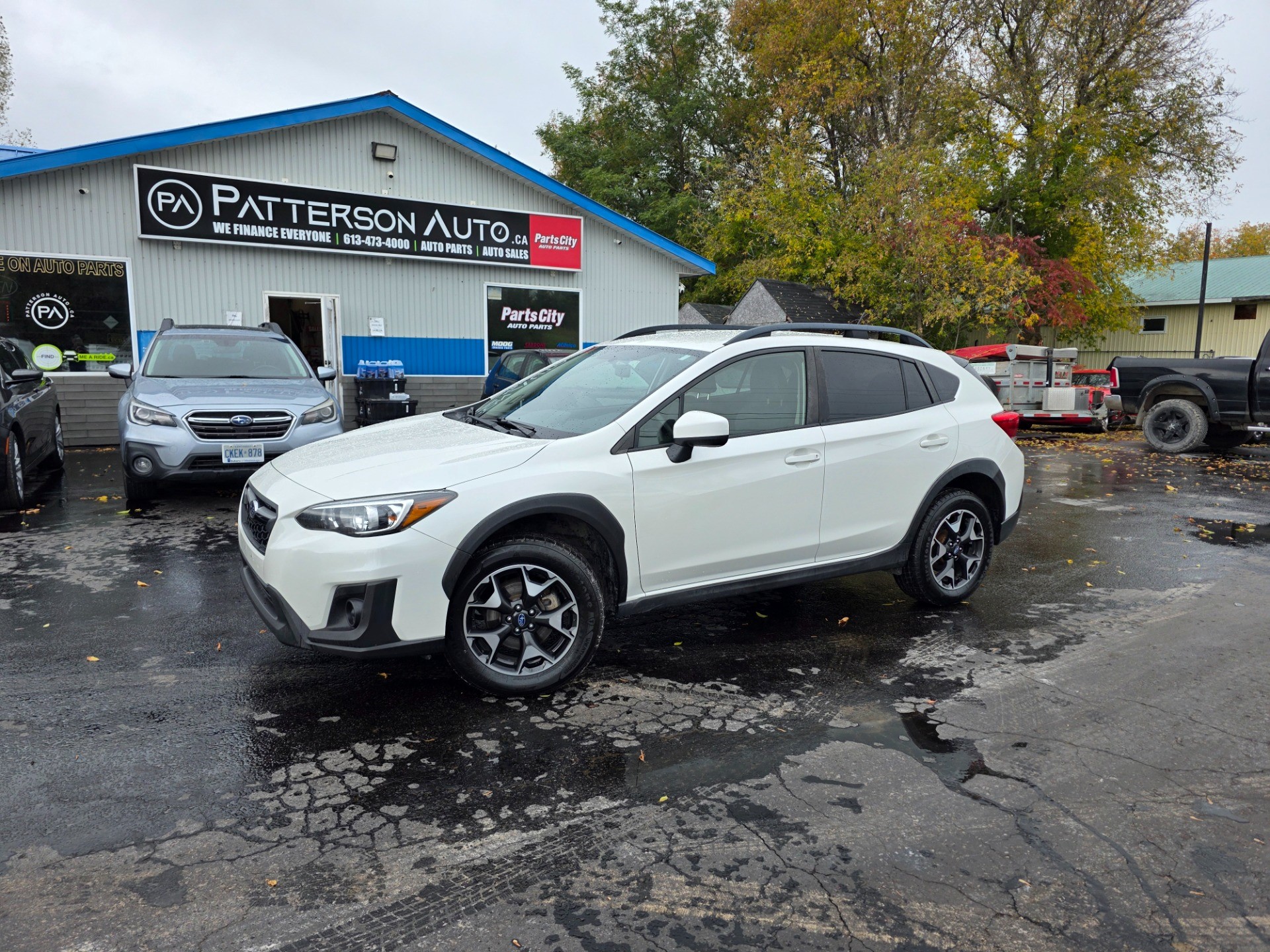 White 2019 Subaru Crosstrek SUV / Crossover All-Wheel Drive Continuously Variable Transmission