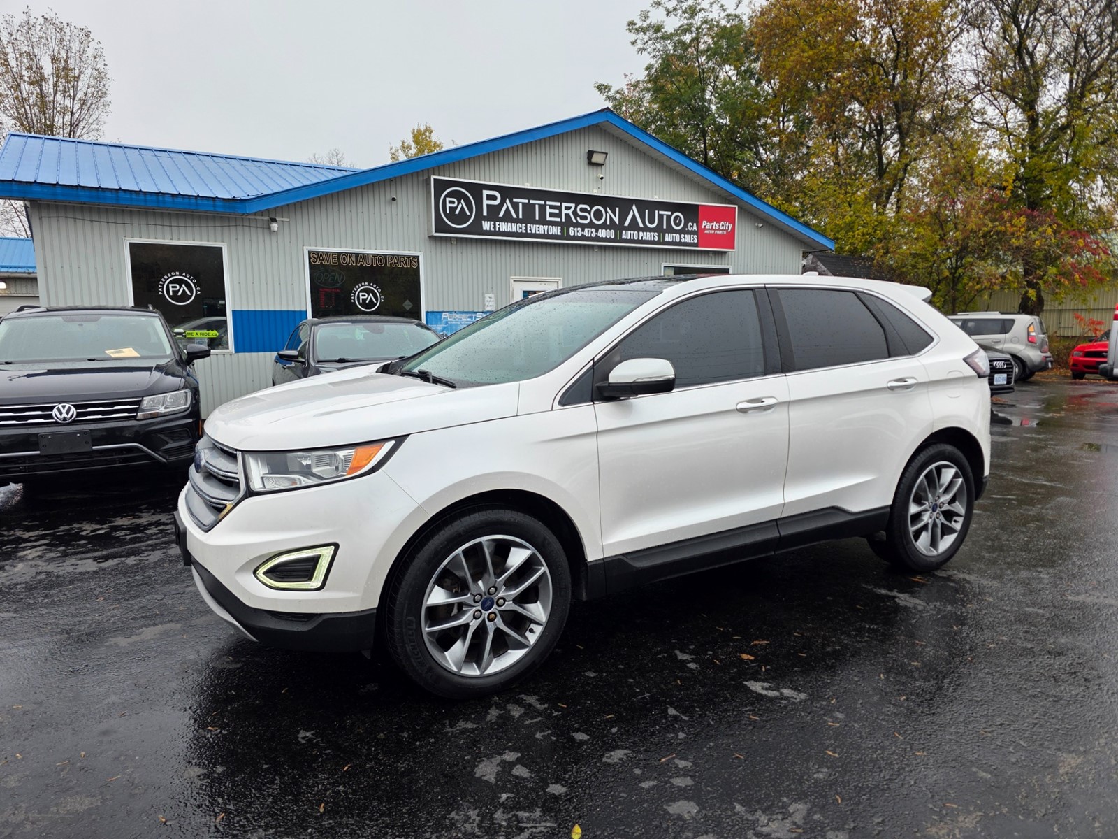 Photo of 2016 Ford Edge Titanium AWD for sale at Patterson Auto Sales in Madoc, ON