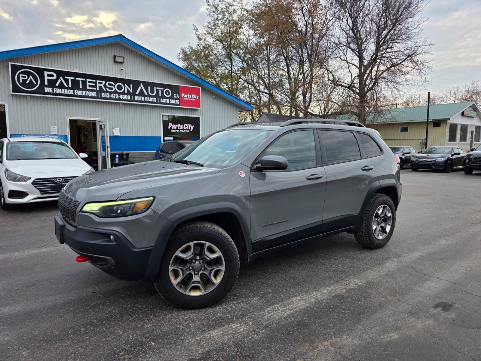 Photo of 2019 Jeep Cherokee Trailhawk   for sale at Patterson Auto Sales in Madoc, ON