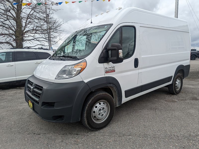 Photo of  2018 RAM PROMASTER 2500 High Roof Tradesman 136-in. WB for sale at South Scugog Auto in Port Perry, ON