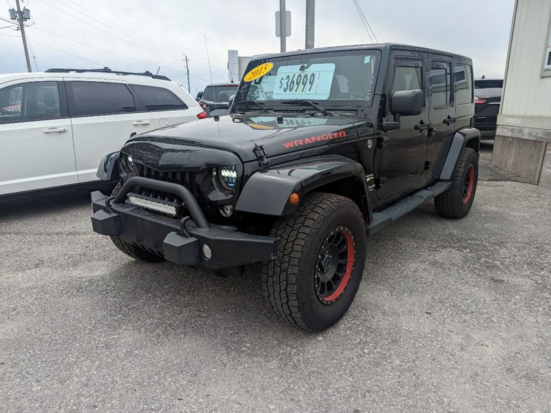 Photo of Used 2015 Jeep Wrangler Unlimited Sahara for sale at South Scugog Auto in Port Perry, ON