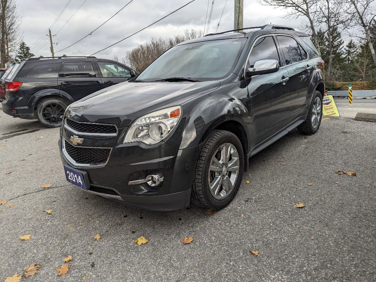 Gray (Tungsten Metallic) 2014 Chevrolet Equinox SUV / Crossover Front-Wheel Drive 6-Speed Automatic