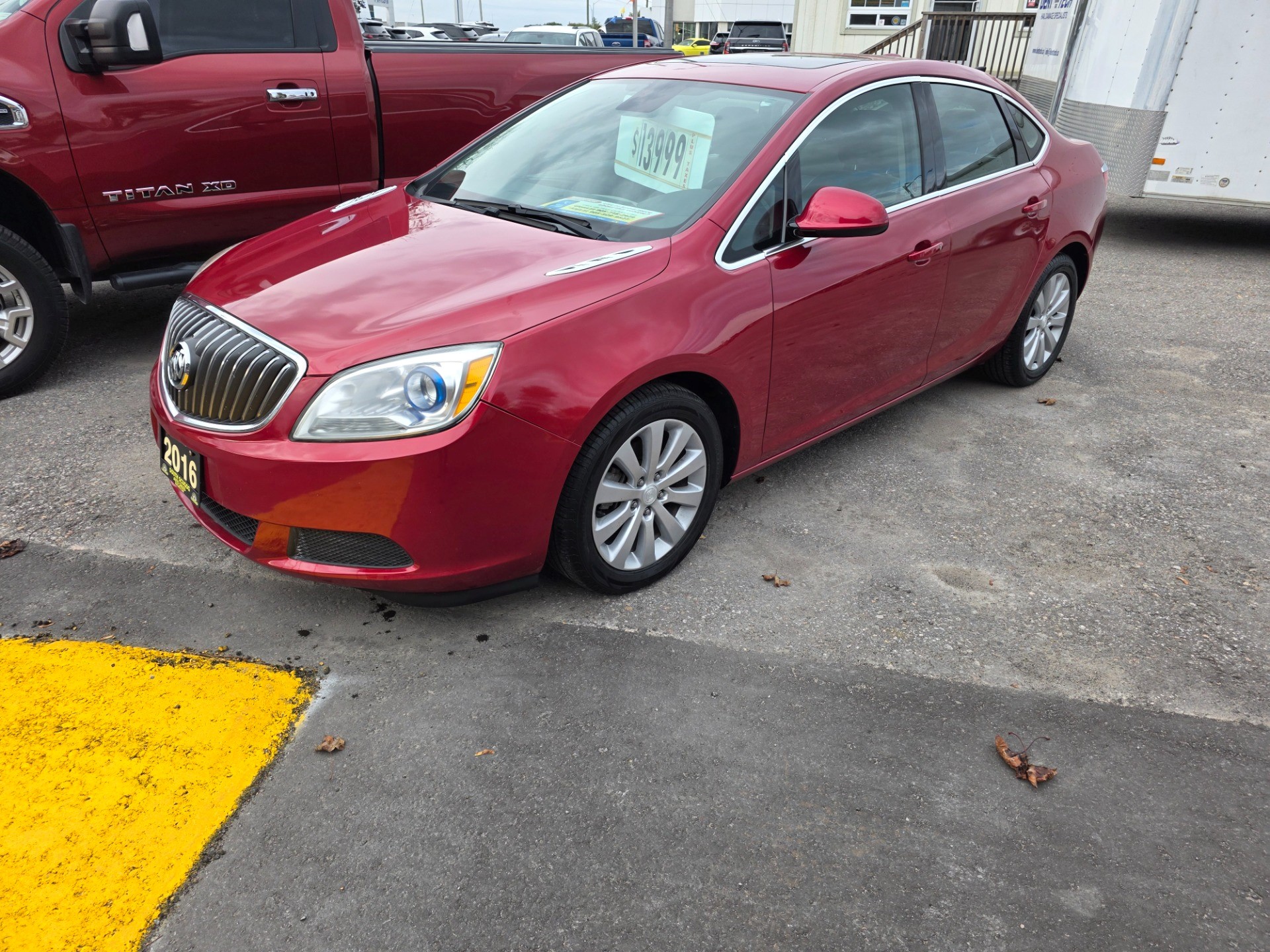 Unknown 2016 Buick Verano Sedan Front-Wheel Drive 6-Speed Automatic